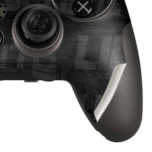 NFL Detroit Lions Black & White PlayStation Scuf Vantage 2 Controller Skin